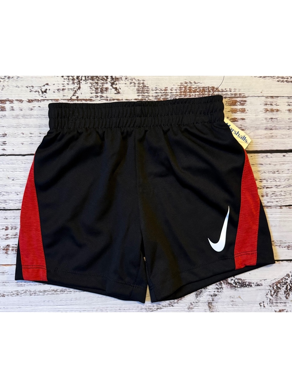 NWT Nike Black Red Athletic Shorts 24m